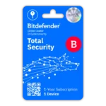 Bitdefender Total Security - لجهاز 1 لمدة سنة