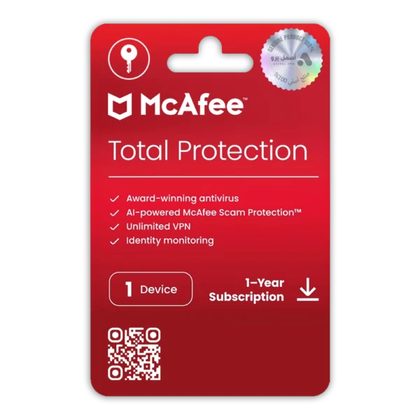 McAfee Internet Security - 1 Device for 1 Year