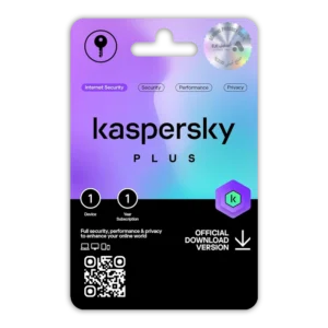 كاسبرسكي بلس | Kaspersky Plus - لـ جهاز 1 لمدة سنة