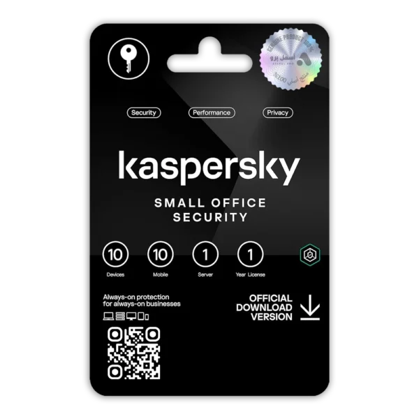 Kaspersky Small Office Security – 10 PC 10 Mobile 1 Server  1 Year